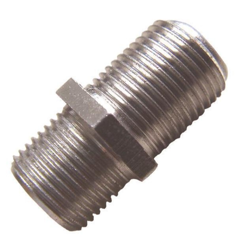 PLUG CONNECTOR ZINC F TYPE 147-10107 PLUG CONNECTOR ZINC F TYPE 147-10107