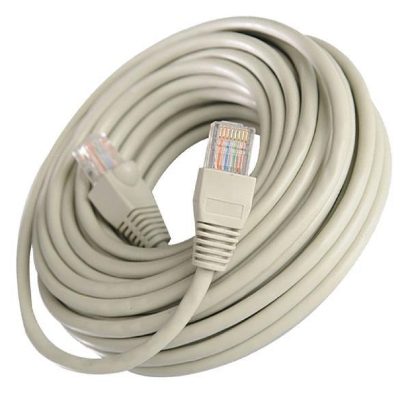 ПАТЧ КОРД UTP CAT-5E 26AWG СИВ 3M