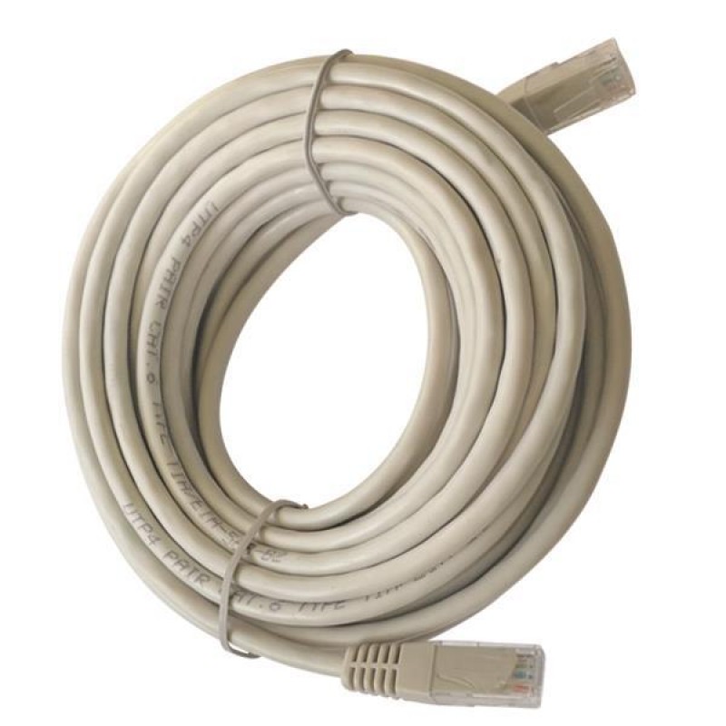 ПАТЧ КОРД UTP CAT-6E 26AWG СИВ 50М