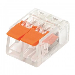 TERMINAL BLOCK PCT-412 2 SEATS WITH A RECEPTACLE 0,20-4mm 32A 400V ORANGE 147-11040 TERMINAL BLOCK PCT-412 2 SEATS WITH A RECEPTACLE 0,20-4mm 32A 400V ORANGE 147-11040