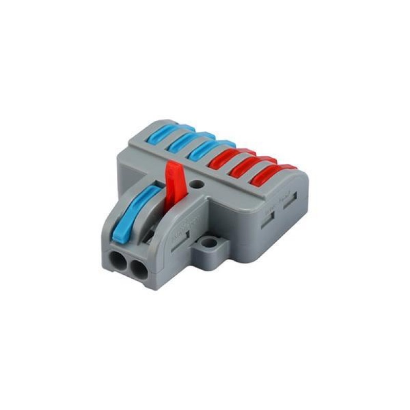 КЛЕМЕН АДАПТОР 2/6 МЕСТА 0,20-2,5MM² 32A 250V КЛЕМЕН АДАПТОР 2/6 МЕСТА 0,20-2,5MM² 32A 250V
