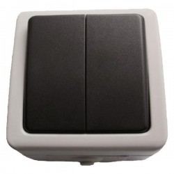 ВЪНШЕН КЛЮЧ/РАЗКЛОНИТЕЛ СИВ IP54 ВЪНШЕН КЛЮЧ/РАЗКЛОНИТЕЛ СИВ IP54