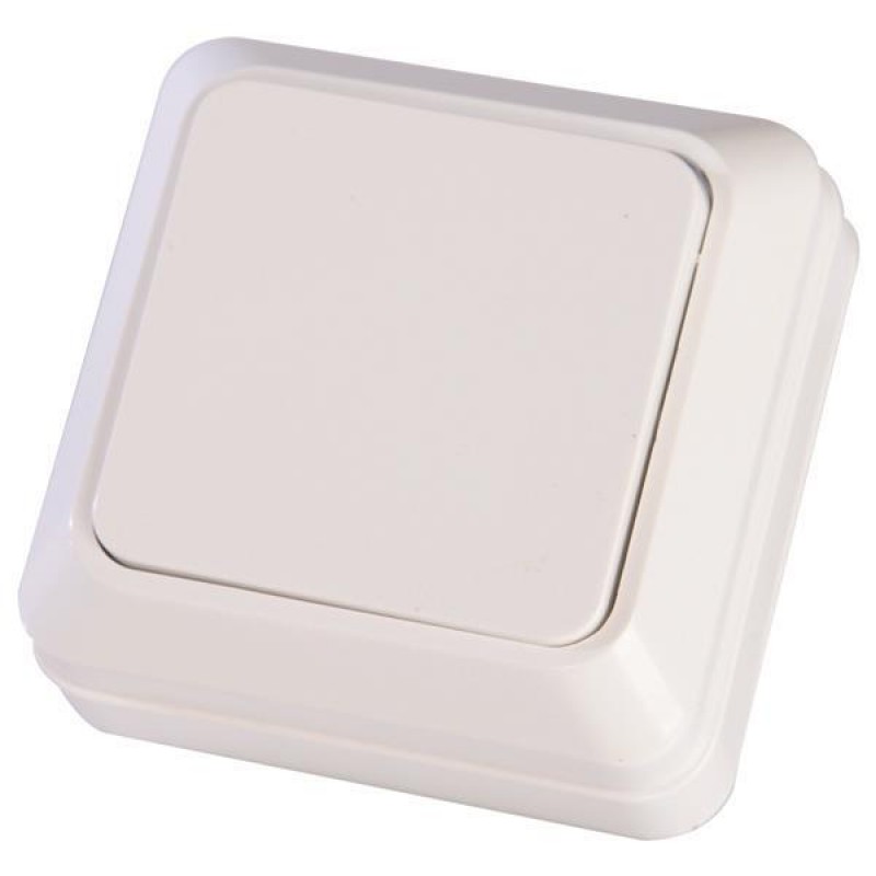 КЛЮЧ ЗА ПОВЪРХНОСТЕН МОНТАЖ MINI SIMPLE БЯЛ IP20 КЛЮЧ ЗА ПОВЪРХНОСТЕН МОНТАЖ MINI SIMPLE БЯЛ IP20