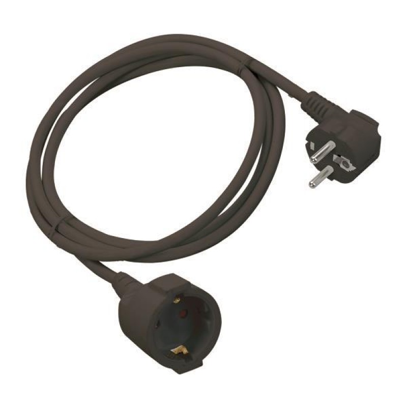 EXTENSION CORD GERMAN TYPE 3m 3X1.5mm BLACK 147-13011 EXTENSION CORD GERMAN TYPE 3m 3X1.5mm BLACK 147-13011