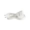 EXTENSION CORD FLAT GERMAN TYPE 2m 2Χ0.75mm WITH SHUTTER PROTECTION 147-13024