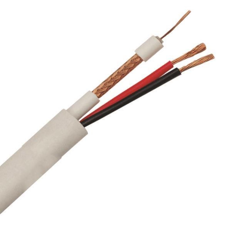 CABLE CCTV RG59+2X0,35mm PRO 147-13142