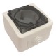 ВЛАГОЗАЩИТЕН КОНТАКТ SCHUKO С КАПАК БЯЛ IP54