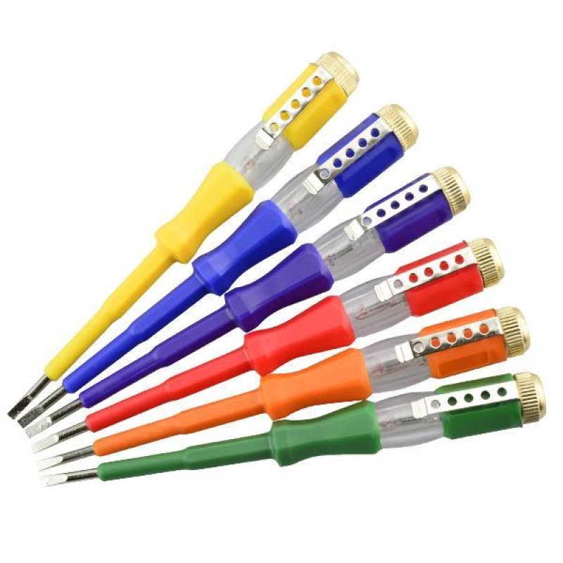 SCREWDRIVER TESTER IN DIFFERENT COLORS BIG SET 20PCS 147-18023 SCREWDRIVER TESTER IN DIFFERENT COLORS BIG SET 20PCS 147-18023