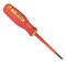 INSULATED SCREWDRIVER SLOTTED 2.5X75mm 147-18110