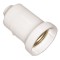 LAMPHOLDER BAKELITE  WHITE E27 147-23030