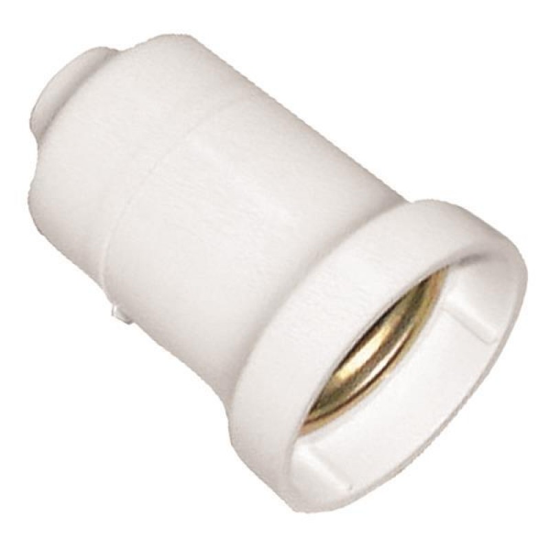LAMPHOLDER BAKELITE WHITE E27 147-23030 LAMPHOLDER BAKELITE WHITE E27 147-23030