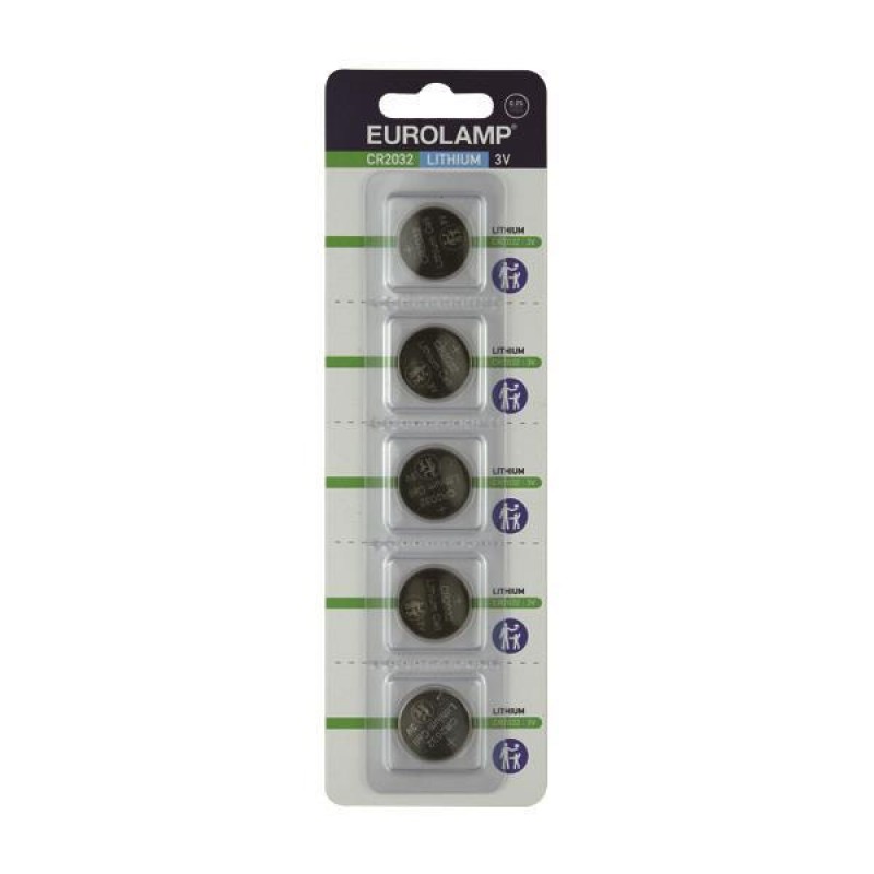BATTERIES CR2032 3V blister 5pcs 147-24110