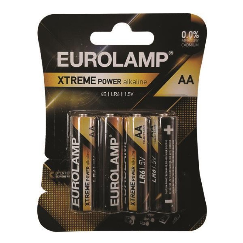 EXTREME POWER BATTERY 4pcs ΑΑ (LR6) 1.5V 147-24121