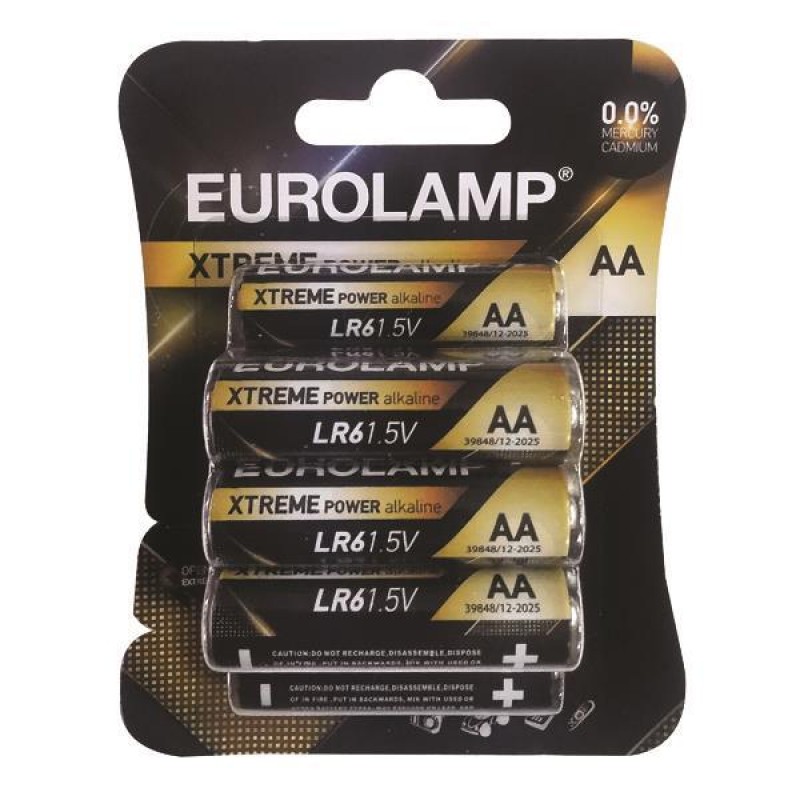 АЛКАЛНИ БАТЕРИИ EXTREME POWER AA (LR6) 8 БР.