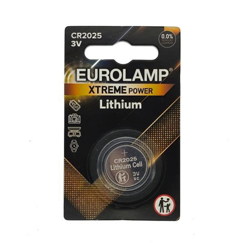 EXTREME LITHIUM COIN BATTERY CR2025 1pc 147-24131 EXTREME LITHIUM COIN BATTERY CR2025 1pc 147-24131