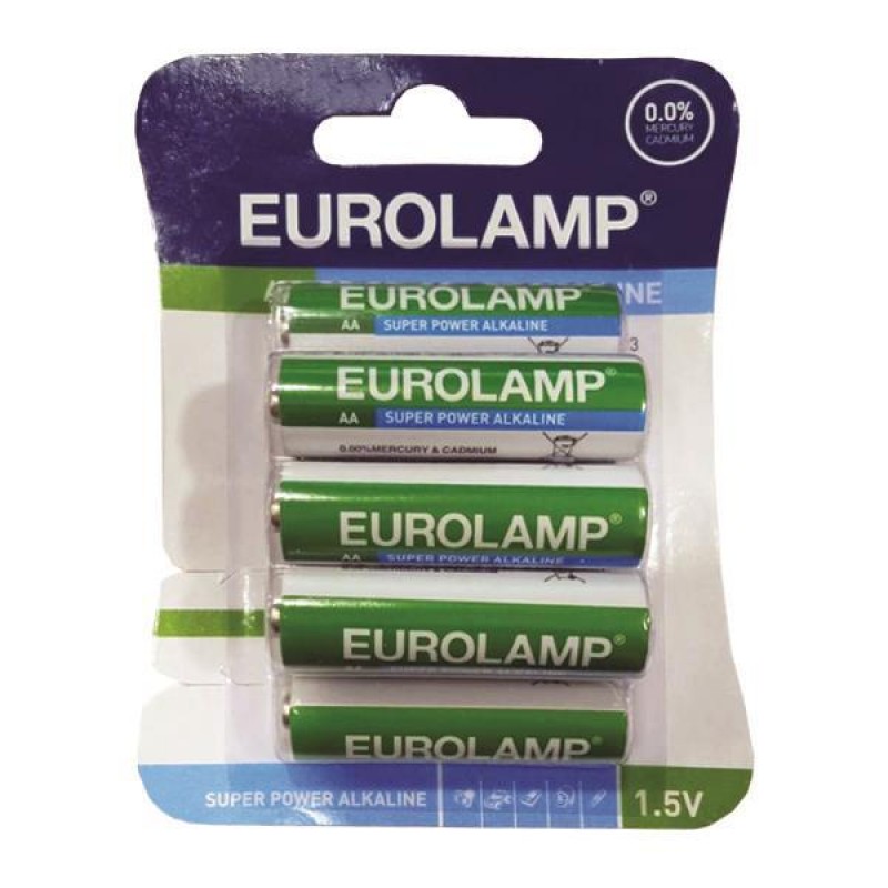 ALKALINE BATTERIES 1,5 V ΑΑ LR6 8pcs pack 147-24151