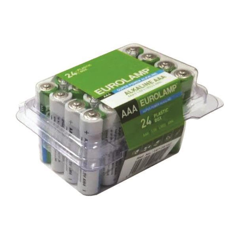 ALKALINE BATTERIES 24PCS 1,5 V AAA LR03 147-24162