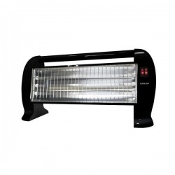 QUARTZ HEATER BLACK 1200W 147-29163 QUARTZ HEATER BLACK 1200W 147-29163