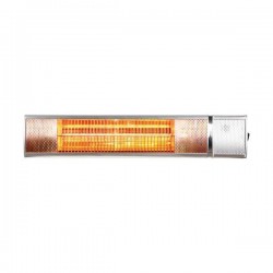 WALL MOUNTED HEATER WITH GOLDEN TUBE 2000W WITH REMOTE IP65 147-29565 WALL MOUNTED HEATER WITH GOLDEN TUBE 2000W WITH REMOTE IP65 147-29565