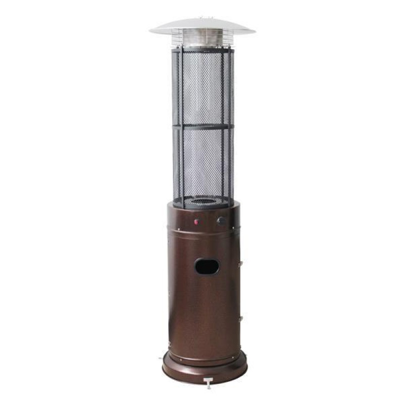 GAS HEATER STAND CIRCLE FLAME 1,80m 11KW BRONZE 147-29609