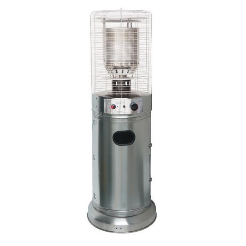 GAS HEATER STAND CIRCLE FLAME MINI 1,35m 11KW INOX (stainless steel) 147-29620