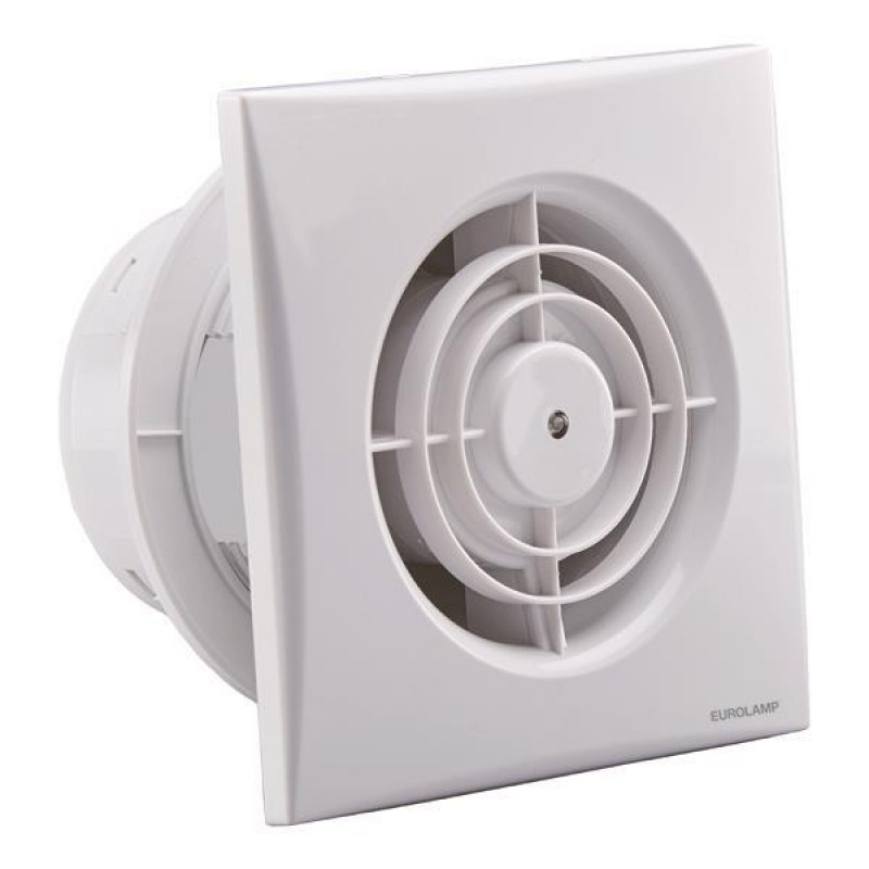 BATH VENTILATION FAN ULTRA THIN PANEL Φ10 12W 220-240V WHITE 147-33220