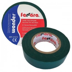 ИЗОЛАЦИОННА ЛЕНТА PVC 19X20MM ЗЕЛЕНА