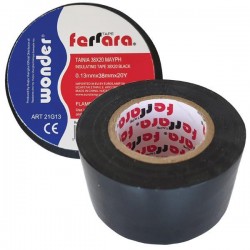 PVC ИЗОЛАЦИОННА ЛЕНТА ЧЕРНА 38X20М PVC ИЗОЛАЦИОННА ЛЕНТА ЧЕРНА 38X20М