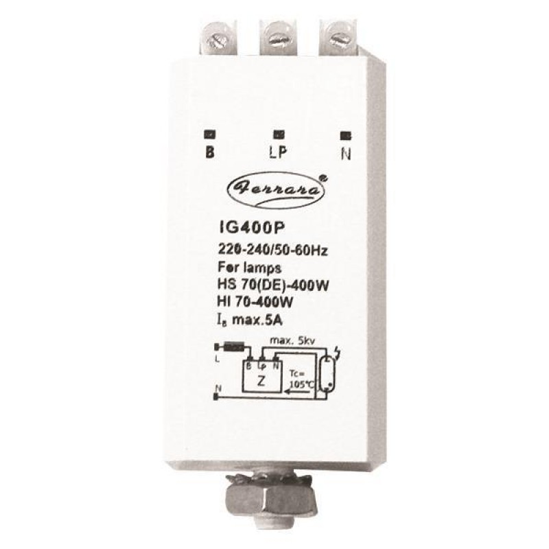 ЗАХРАНВАНЕ ЗА НАТРИЕВИ ЛАМПИ 70-400W 230V