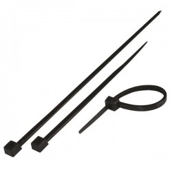 CABLE TIES BLACK 350X7,6 147-54117 CABLE TIES BLACK 350X7,6 147-54117