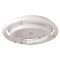 CEILING LIGHT FLUORESCENT ROUND METALLIC Φ34 72W 147-56052