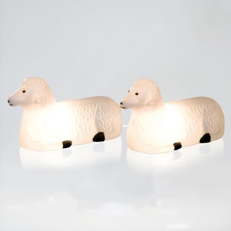 SHEEP, SET 2 PCS, 20 cm. 009-110380 SHEEP, SET 2 PCS, 20 cm. 009-110380