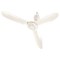 HANGING CEILING FAN WHITE Φ105 25W 147-29383