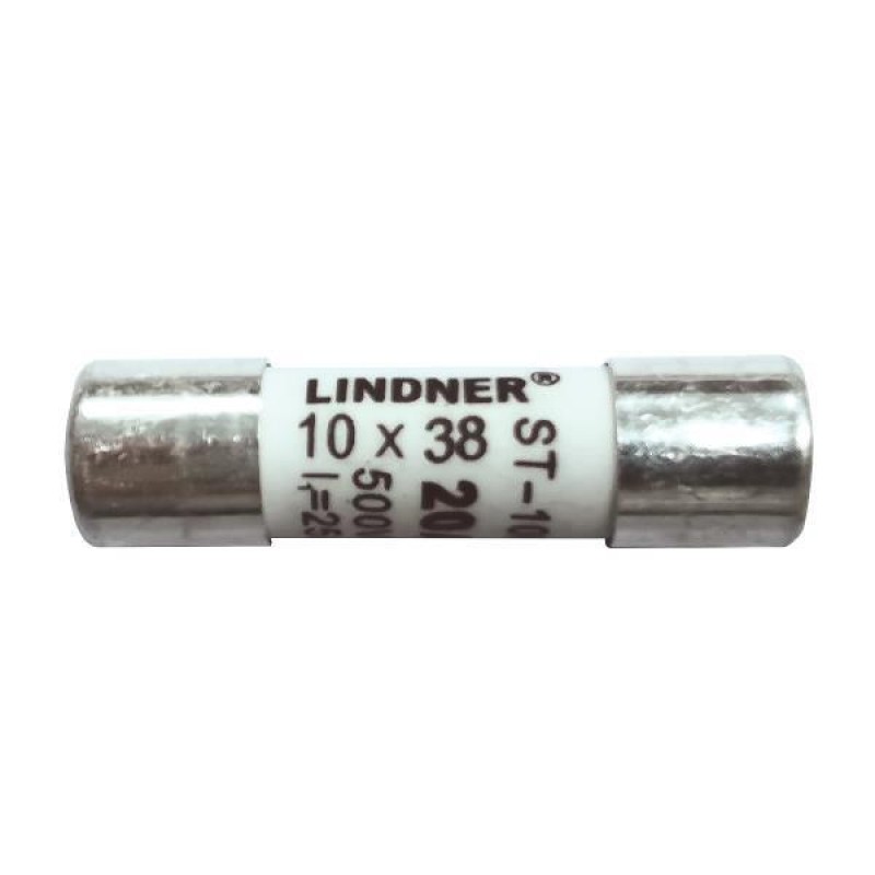 ЦИЛИНДРИЧЕН ПРЕДПАЗИТЕЛ LINDNER DC 20A 500V