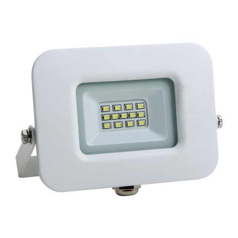 LED ПРОЖЕКТОР SMD 10W БЯЛ IP65 4000K