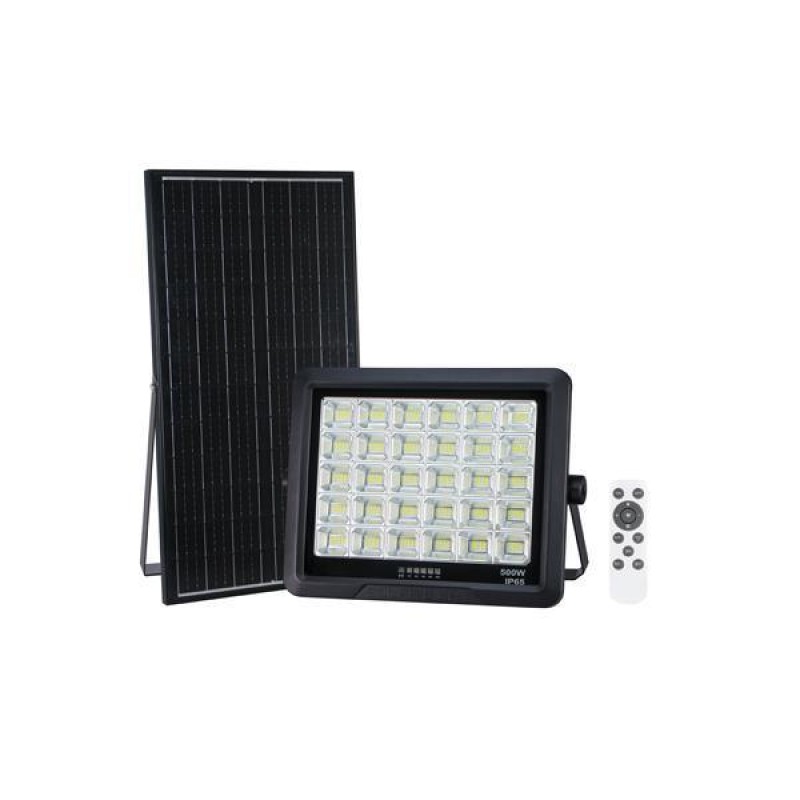 PROJECTOR LED SMD SOLAR 300W IP65 4000K BLACK PLUS 147-69573