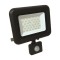 LED ПРОЖЕКТОР С ДАТЧИК ЗА ДВИЖЕНИЕ 30W ЧЕРЕН IP44