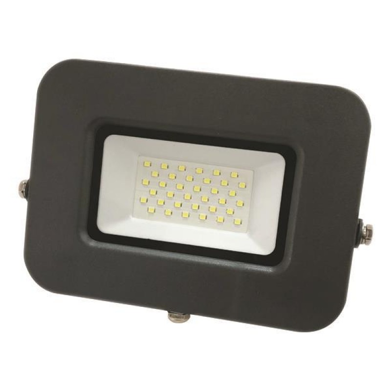 ПРОЖЕКТОР LED SMD 360° 30W ГРАФИТ IP65 4000K PLUS