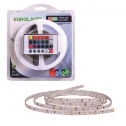 LED STRIP 3 METRES 10W + POWER SUPPLY + CONTROL 12V RGB IP20 BLISTER VALUE 147-70011 LED STRIP 3 METRES 10W + POWER SUPPLY + CONTROL 12V RGB IP20 BLISTER VALUE 147-70011