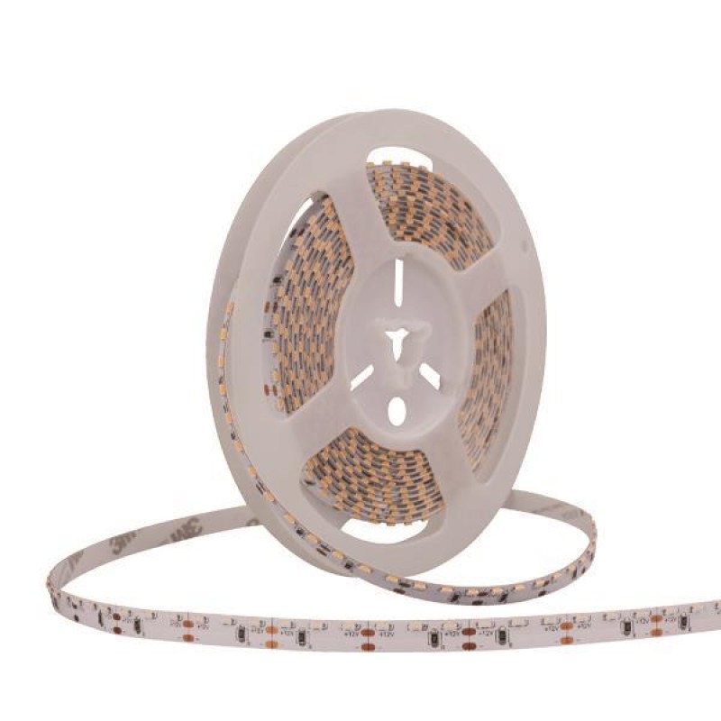 ЪГЛОВА LED ЛЕНТА 5M 12W 12V 3000K IP20 PRO