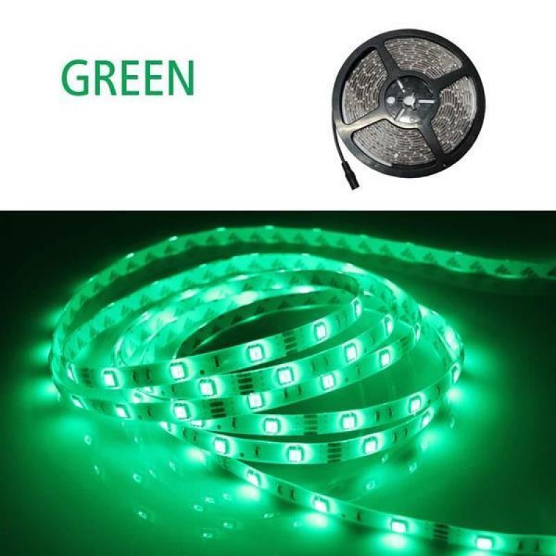 LED TAPE 5M 14,4W 12V GREEN IP20 PLUS 147-70225