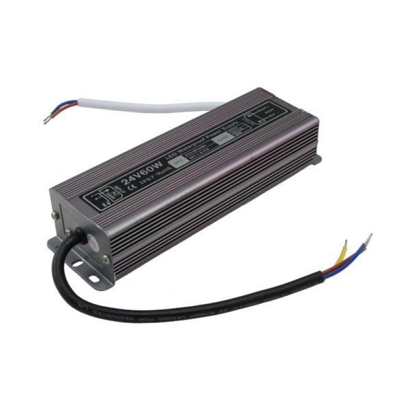 DRIVER METALLIC FOR LED TAPE 24V DC 60W IP67 147-70542