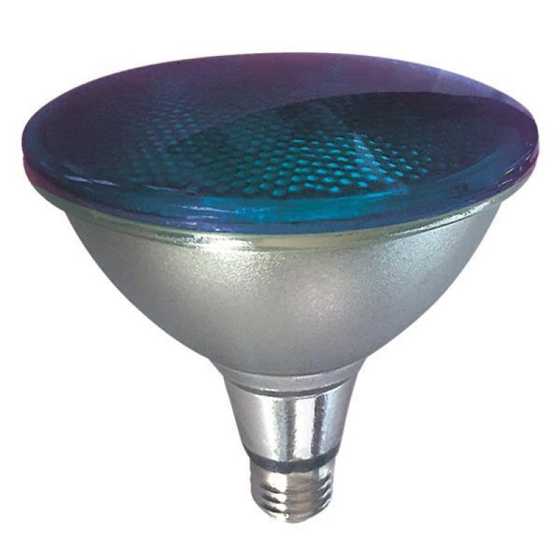 LED КРУШКА SMD PAR38 IP65 15W E27 СИНЯ