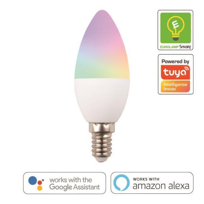 SMART WIFI LED КРУШКА C37 6W E14 RGBW SMART WIFI LED КРУШКА C37 6W E14 RGBW