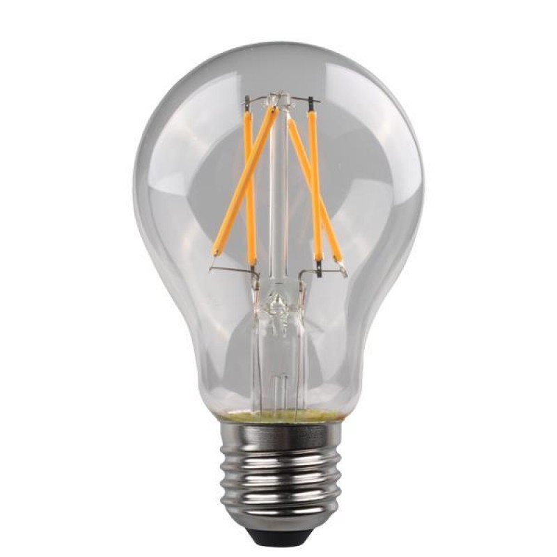 LED КРУШКА A60 КРЪСТЕН ФИЛАМЕНТ 4.2W E27 6500K