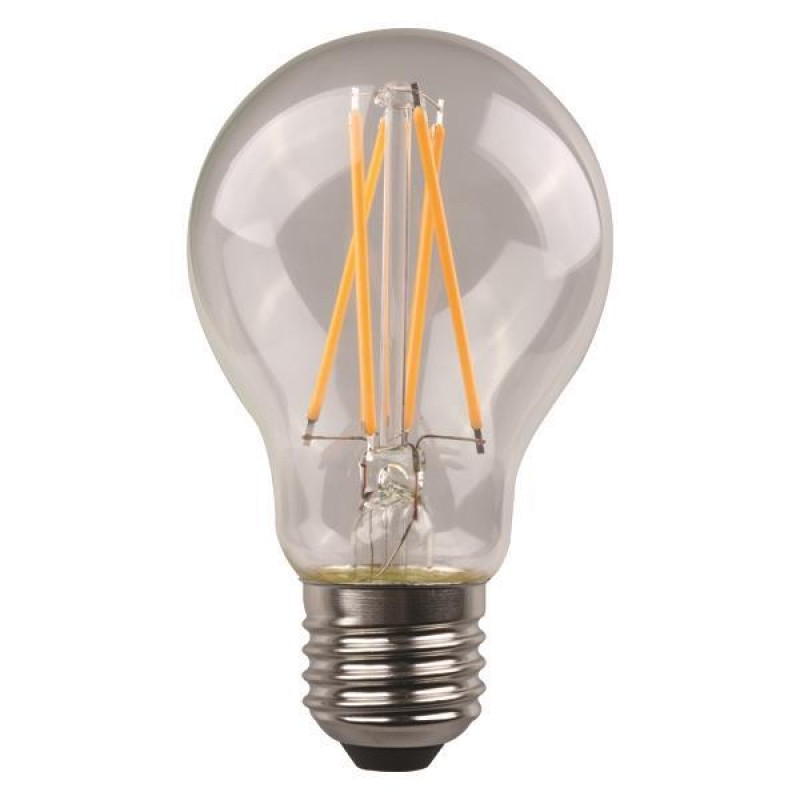 LED BULB A60 CROSSED FILAMENT 7W E27 2700K 220-240V CLEAR 147-78022