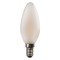 LED КРУШКА C37 С ПЕРЕКРЪСТОСАНИ ФИЛАМЕНТИ 4.5W E14 6500K