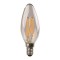 LED КРУШКА C37 С ПРЕКРЪСТЕНИ НИТКИ 4.2W E14 4000K