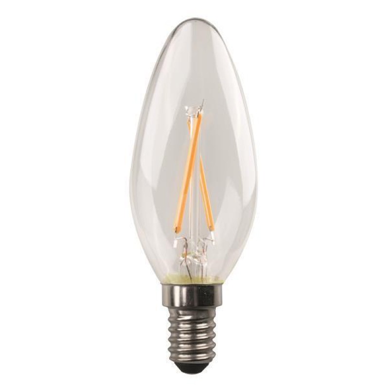 LED КРУШКА C37 С ПРЕКРЪСТЕНИ ФИЛАМЕНТИ 2.5W E14 3000K LED КРУШКА C37 С ПРЕКРЪСТЕНИ ФИЛАМЕНТИ 2.5W E14 3000K