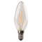 LED LAMP C37 CROSSED FILAMENT 2.5W E14 2700K 220-240V 147-78130